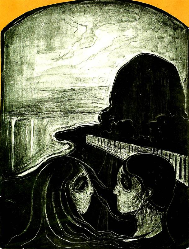 Edvard Munch attraktion oil painting image